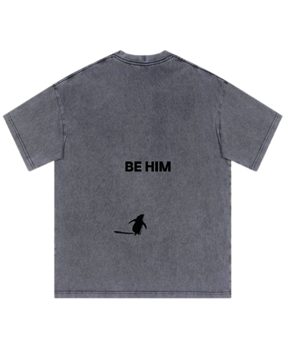 'BE HIM' Graphite-Grey